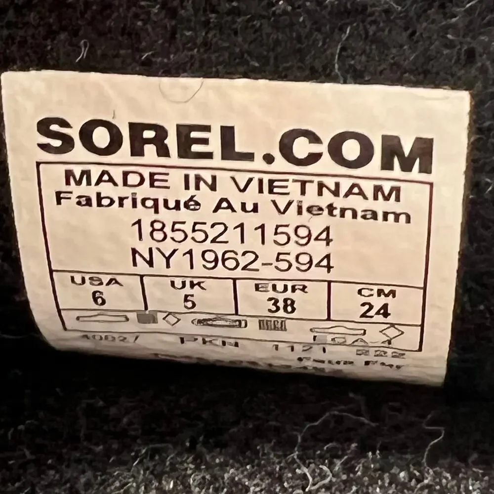 Sorel Yoot Pac TP Waterproof Boot Nylon Sherpa Wild Iris NY1962-594 Youth 6 NWD